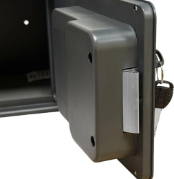 Сейф мебельный LockSworth VS4523-BK взломостойкий встраиваемый 200x310x200мм электронный/ключевой