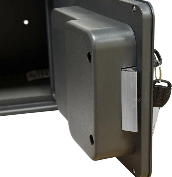 Сейф мебельный LockSworth VS4523-BK взломостойкий встраиваемый 200x310x200мм электронный/ключевой