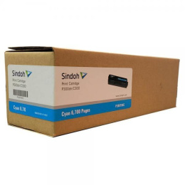 Картридж Оригинальный голубой тонер-картридж для МФУ Sindoh C300 (P300T6KC-W)