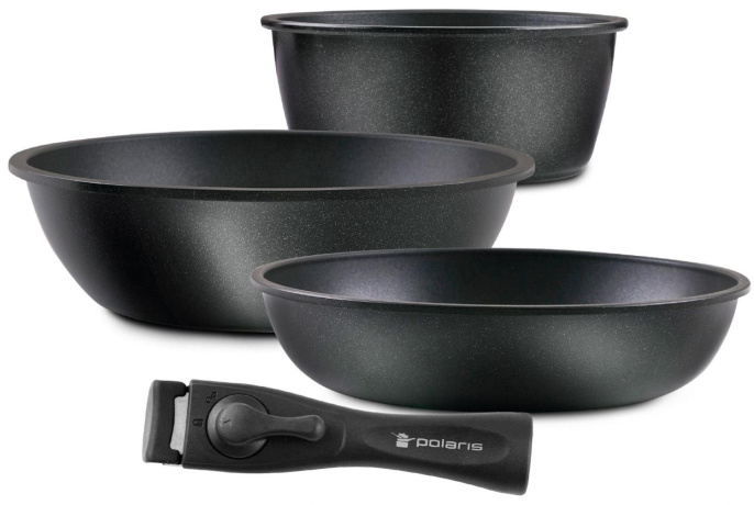 Набор посуды Polaris EasyKeep 4DG,  4 предмета