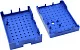 Корпус ACD RA184 Корпус ACD Blue ABS Plastic Building Block case for Raspberry Pi 3 B (CBPIBLOX-BLU) (494354)