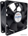 Вентилятор для корпуса Zalman ZM-F1 Plus SF Чёрный крепление на винтах, подшипник скольжения sleeve , 2000об/мин, 23dB A , 80х80х25мм, 60г