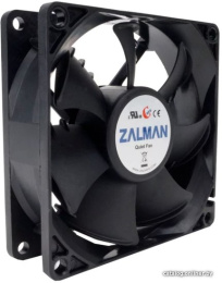 Вентилятор для корпуса Zalman ZM-F1 Plus SF Чёрный крепление на винтах, подшипник скольжения sleeve , 2000об/мин, 23dB A , 80х80х25мм, 60г