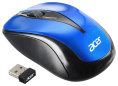 Мышь Acer OMR132 синий/черный оптическая 1000dpi беспров. USB для ноутбука 3but (ZL.MCEEE.01F)
