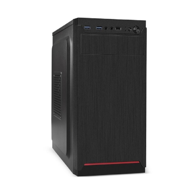 Exegate EX292356RUS Корпус Minitower ExeGate BAA-114U2 mATX, без БП, 1*USB+2*USB3.0, аудио, черный