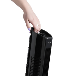 Колонный напольный вентилятор RAGEX R1204-000, 3 скорости, 50 Вт, черный