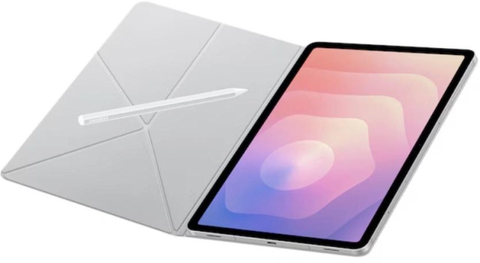 Чехол для планшета Samsung Book Cover, для  Samsung Galaxy Tab S11, белый [ef-bx730pwegru]