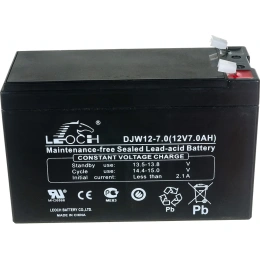 Аккумулятор для ИБП Leoch DJW12-7.0 12В, 7.0 Ач УТ-00001266