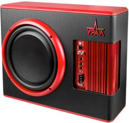 Сабвуфер автомобильный Ural АС-У12А КОМПАКТ 300Вт активный 30см/12"