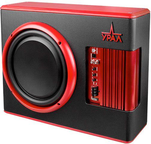 Сабвуфер автомобильный Ural АС-У12А КОМПАКТ 300Вт активный 30см/12"