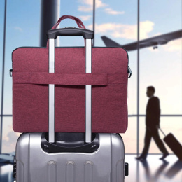 Сумка для ноутбука 15.6" PortCase KCB-165 Bordo, Универсальный
