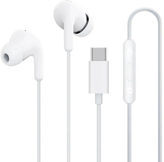 Наушники Xiaomi Type-C Earphones_белые