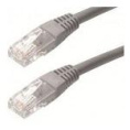 ITK Коммутационный шнур патч-корд , кат.5Е UTP, LSZH, 1м, серый (PC01-C5EUL-1M)