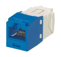 Неэкранированный модуль MiniCom TX6 Plus 10Gib синий/ Mini-Com Module, Cat 6, UTP, 8 pos 8 wir CJ688TGBU