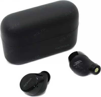 Наушники с микрофоном Nokia Power Earbuds BH-605 Black (Bluetooth 5.0 с регулятором громкости) 8P00000093