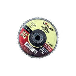 Круг лепестковый 3", 76x10 мм, P80, 10 шт в упаковке SKRAB 35827