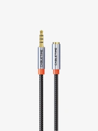 Удлинительный аудиокабель CABLETIME CF19P (CT-AE35M-AG5) 5 м, стерео 3,5 мм - Black Braided