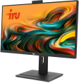 Моноблок IRU 23IM 23.8" Full HD i5 12450H (2) 16Gb SSD512Gb UHDG Windows 11 Pro GbitEth WiFi BT 90W Cam черный 1920x1080