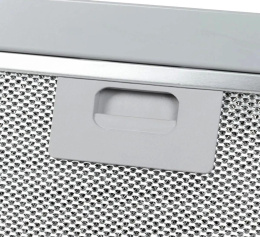 Встраиваемая вытяжка Jet Air Viera GR/A/52, управление ползунковое, серый [prf0153828]