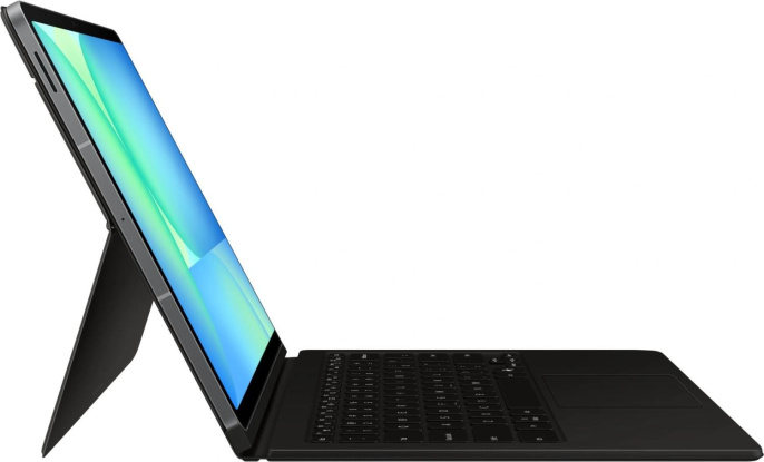 Чехол-клавиатура Samsung для Samsung Galaxy Tab S10 FE+ Book Cover Keyboard with touchpad поликарбонат/полиуретан черный EF-DX625UBRGRU