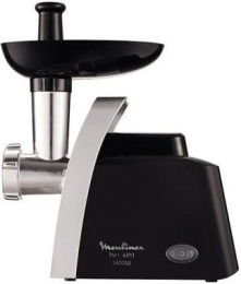 Мясорубка Moulinex ME108832 1400Вт черный/серебристый 8010000032