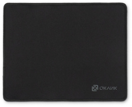 Коврик для мыши Oklick OK-T250 (S) черный, нейлоновая ткань, 250х200х2мм