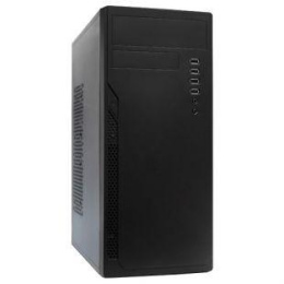 Корпус FOXLINE MidiTower FL-301 450W черный (ATX, 450W, 4xUSB2.0 Type-A) (FL-301-FZ450R)