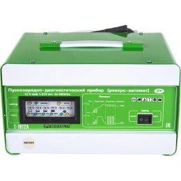 Пуско-зарядное устройство АВТОЭЛЕКТРИКА Т-1012АР световая индикация,12V, I заряда 0,5-20А, АКБ 1-210а/ч, анализатор напряжения и заряженности АКБ ,восстановление АКБ ,WET,AGM,GEL 533 00000533