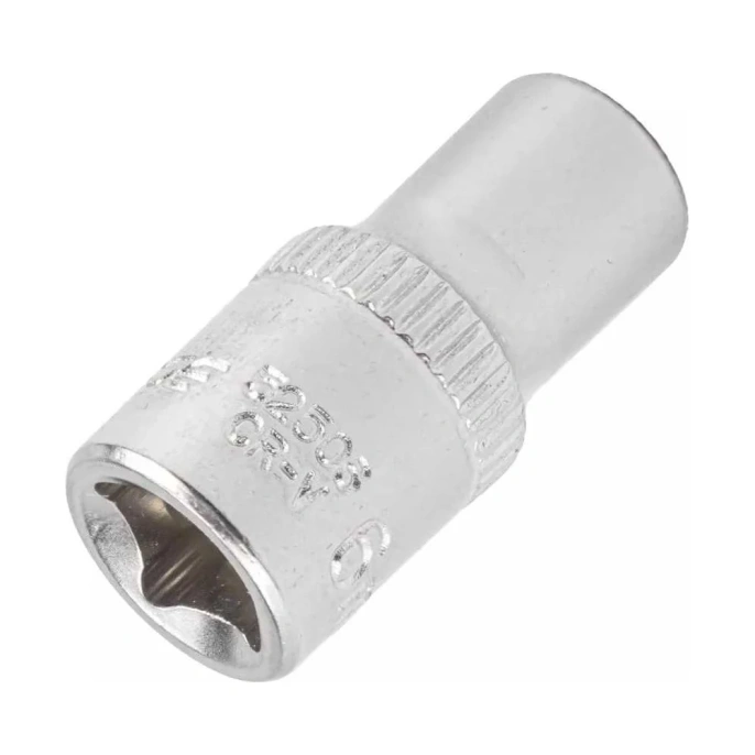 Головка торцевая 6-гранная (6 мм; L=25 мм; 1/4DR) ROCKFORCE RF-52506(11638)