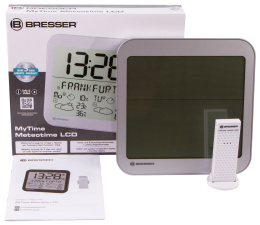 Метеостанция Bresser MyTime Meteotime LCD, серебристые