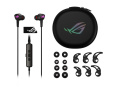 Наушники ASUS ROG CETRA II портативные, геймерские, с микрофоном, внутриканальные, 2 наушника, объёмное звучание: 7.1 Windows Sonic , совместимость с игровыми консолями: Microsoft Xbox Series X|S, Sony PlayStation 4, Sony PlayStation 5, Nintendo Switch