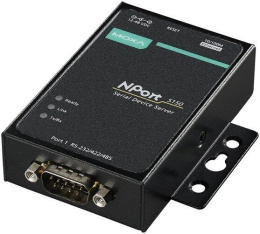Преобразователь MOXA NPort 5150, 1 порт RS-232/422/485 DB9M , 1 порт 10/100BaseTX
