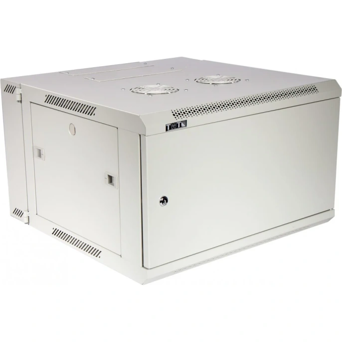 Настенный шкаф TWT серии Pro, 3-секционный, 9U 600x600, металлическая дверь, I CBW3M-9U-6x6-GY