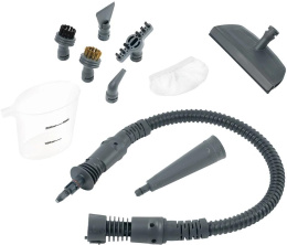 Пароочиститель ручной Kitfort КТ-918-2 1000Вт серый/белый