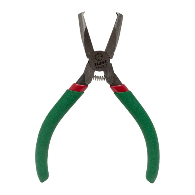 Плоскогубцы с резцом на конце 140мм Hans 18497-6