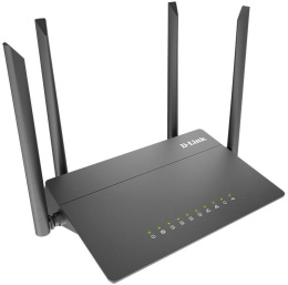 Wi-Fi роутер D-Link DIR-815/RU/R4A,  Wi-Fi 5,  AC1200,  2.4/5ГГц, 4 LAN,  1xUSB, черный