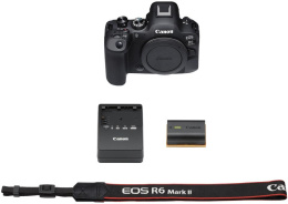Фотоаппарат Canon EOS R6 Mark II черный 24.2Mpix 3" 4K WiFi LP-E6NH без объектива