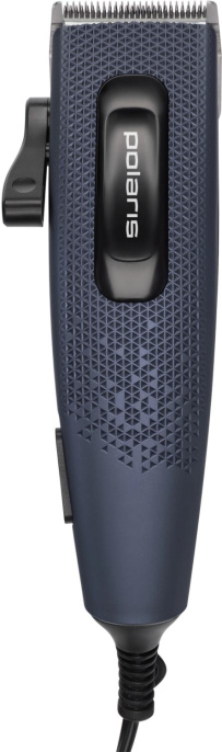 Машинка для стрижки Polaris PHC 0954 синий/черный 9Вт насадок в компл:4шт