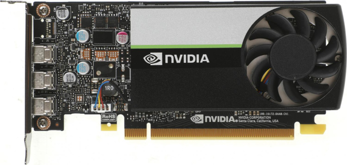 Видеокарта PNY NVIDIA  T400 T400-4GB 4ГБ GDDR6, Low Profile,  Bulk [vcnt400-4gb-sb]
