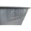 Строительная двухколесная тачка Gigant 110л, 200 кг, литые ПУ колеса GX-03