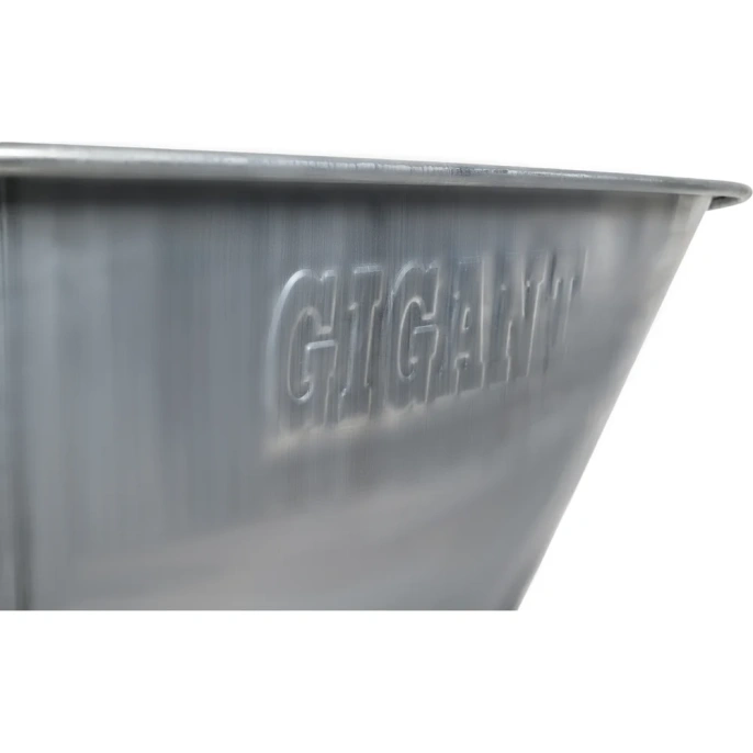 Строительная двухколесная тачка Gigant 110л, 200 кг, литые ПУ колеса GX-03