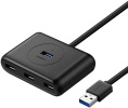 Хаб UGREEN CR113 (20291) USB 3.0 Hub. Длина 1 м. Цвет: черный