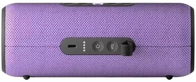Умная колонка ЯНДЕКС Стрит 30Вт, с Алисой, фиолетовый [yndx-00030vio]