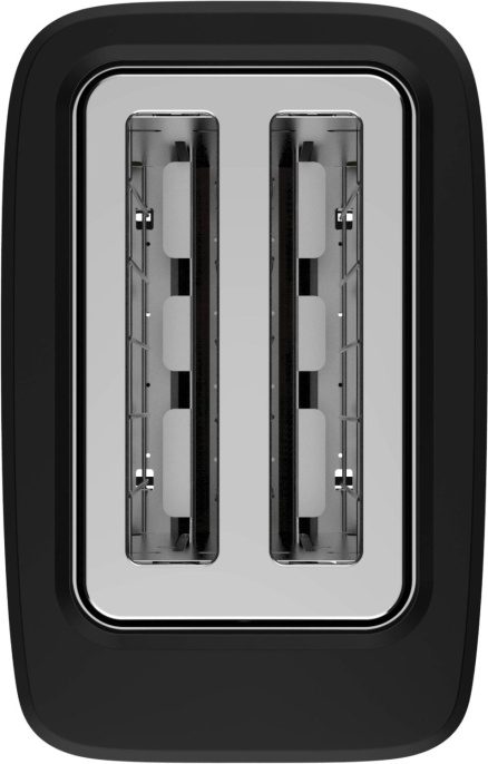 Тостер Vitek Gracia VT-T1000 700Вт черный/серебристый