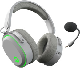 Наушники с микрофоном GMNG GG-HS405W белый мониторные BT/Radio/3.5mm оголовье 1899880