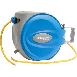 Шланг воздушный на катушке, гибридный PVC 9.5х15.5 мм, 30+2 м NORDBERG HR1030HPVC