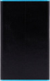 Чехол для кредитных карт Piquadro Blue Square PP4825B2BLR/N, кожа натуральная, черный