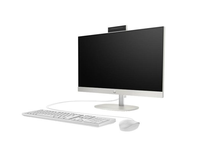 Моноблок HP ProOne 240 G10 All-in-One NT IPS 23,8"(1920x1080)Core i3-N300,8GB,512GB,eng/rus usb kbd,mouse,WiFi,BT,5MP,White,DOS,1Wty