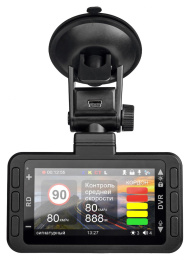 Видеорегистратор с радар-детектором PlayMe MARK,  GPS