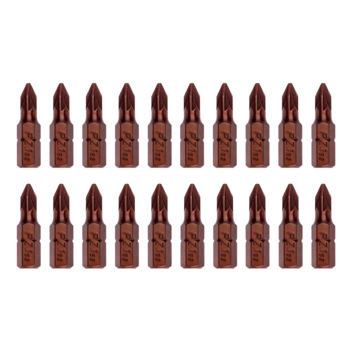 Бита PZ1, 25 мм, сталь - S2, 20 шт Mr. Logo C025PZ1-20